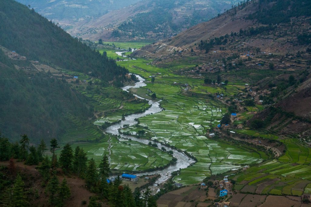 Heema River in Jumla